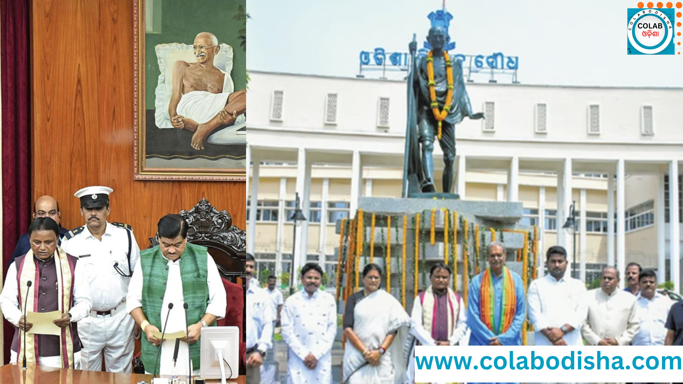 Odisha Chief Minister Mohan Charan Majhi takes oath as an MLA